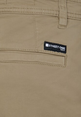 Street One MEN Slim fit Chino Pants in Beige