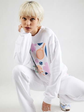 ELLESSE Sweatshirt 'Rosiello' in Wit: voorkant