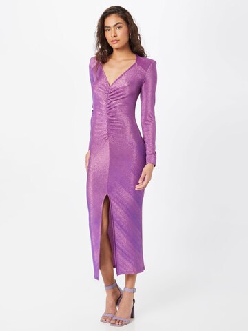 Robe 'DUA' RECC en violet : devant