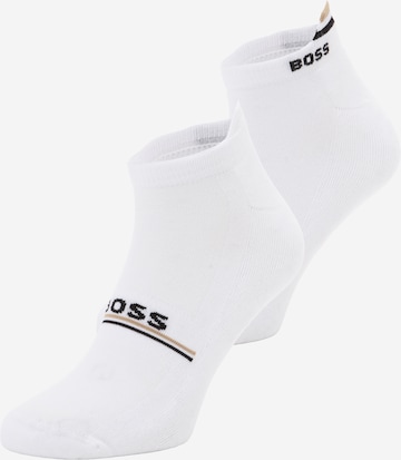 BOSS Ponožky 'Iconic' – bílá: přední strana
