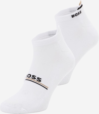 Kojinės 'Iconic' iš BOSS, spalva – brokato spalva / juoda / balta, Prekių apžvalga