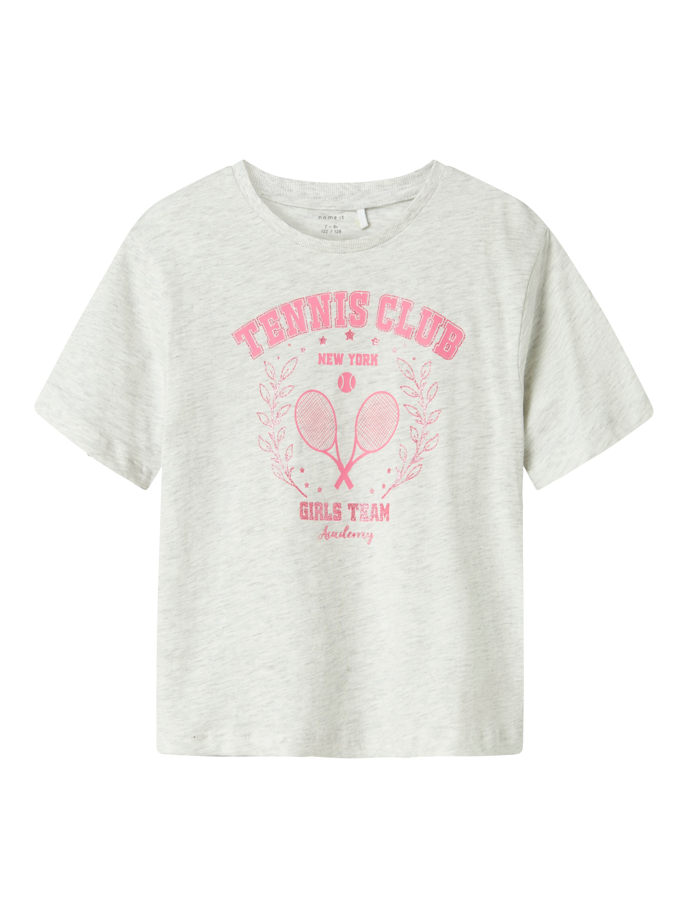 NAME IT Тениска 'NKFBetria' в сиво: отпред