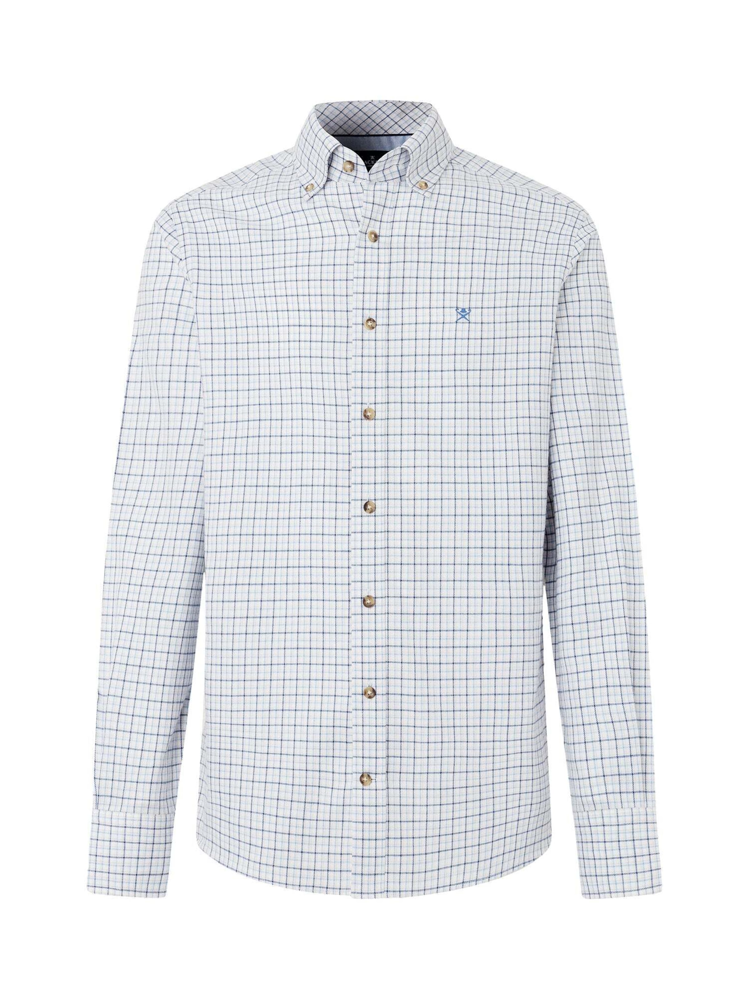 Hackett London Button Up Shirt in Blue: front