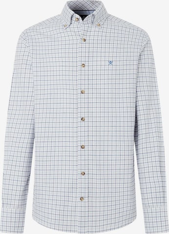 Hackett London Button Up Shirt in Blue: front