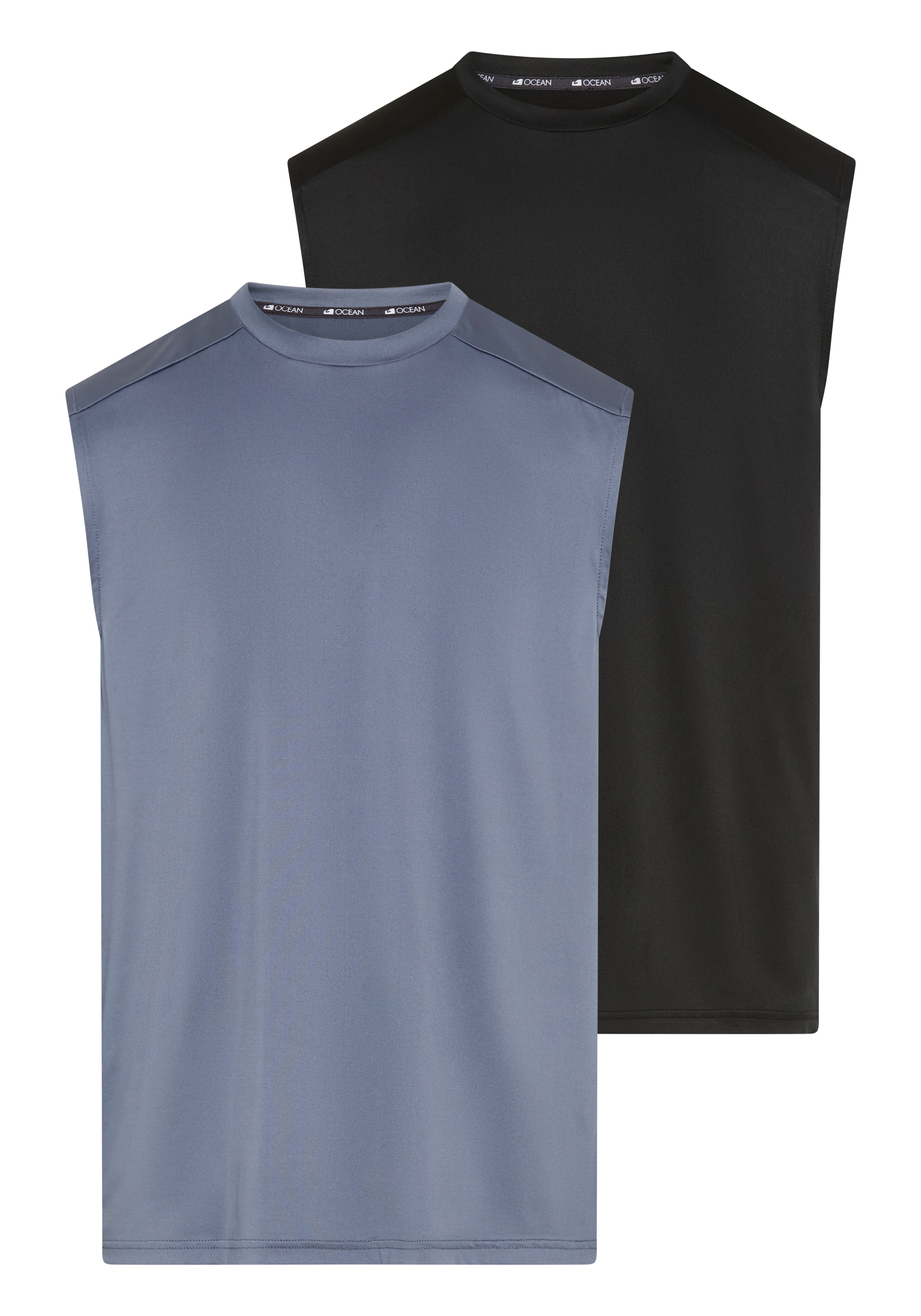 OCEAN SPORTSWEAR Performance Shirt in S in Grey / Black, Item view