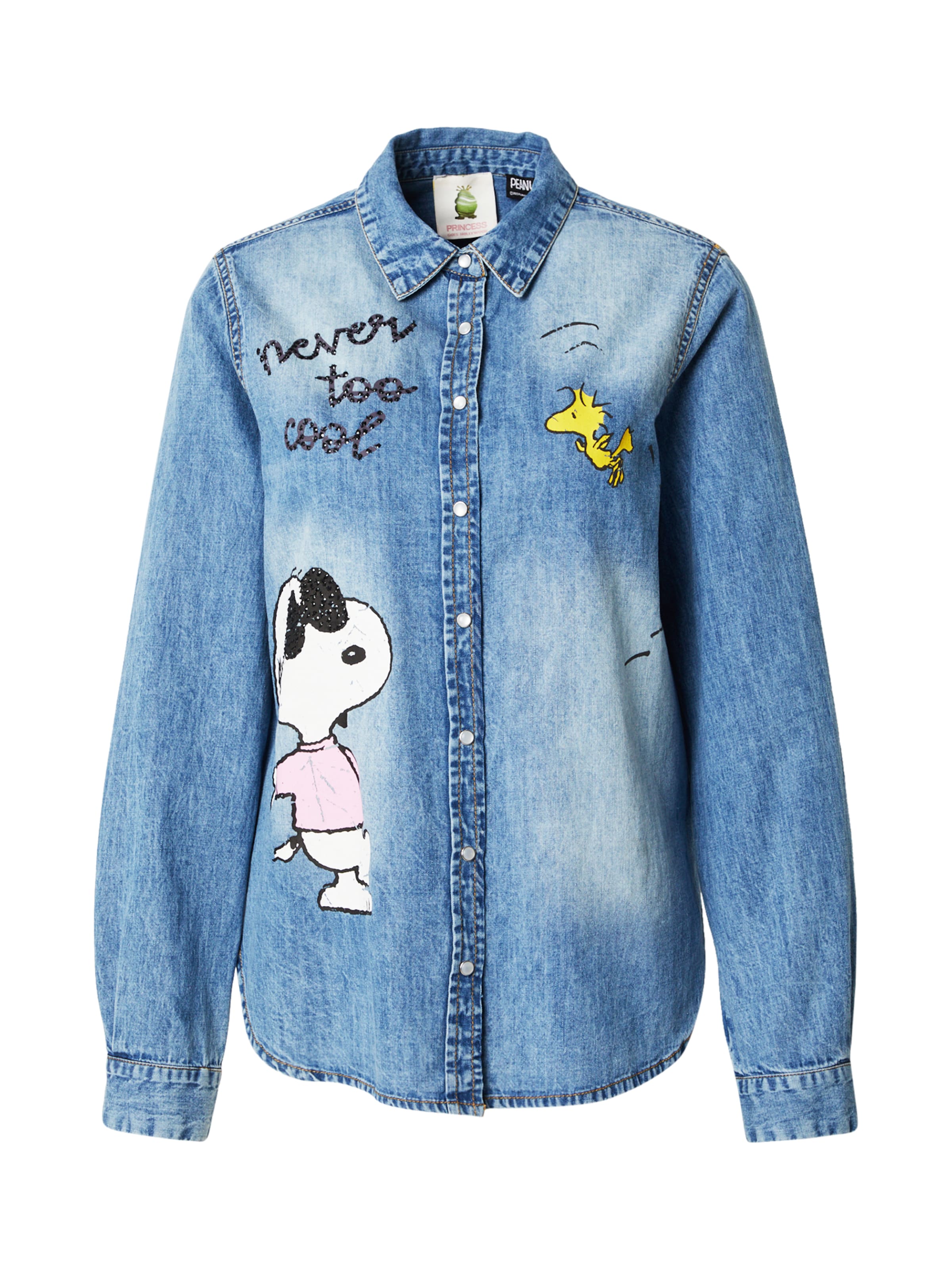 PRINCESS GOES HOLLYWOOD Μπλούζα σε μπλε: μπροστά