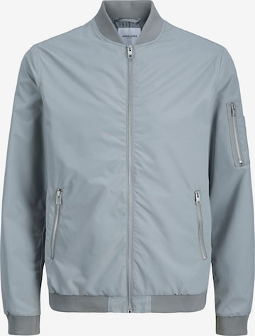 JACK & JONES Демисезонная куртка 'JJERUSH' в Серый: спереди