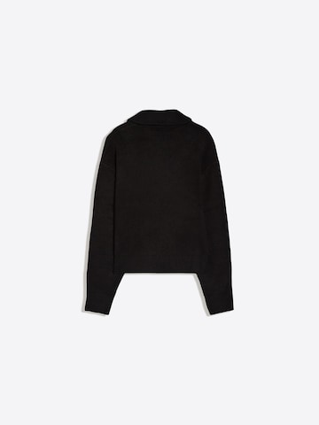 Bershka Knit cardigan in Black