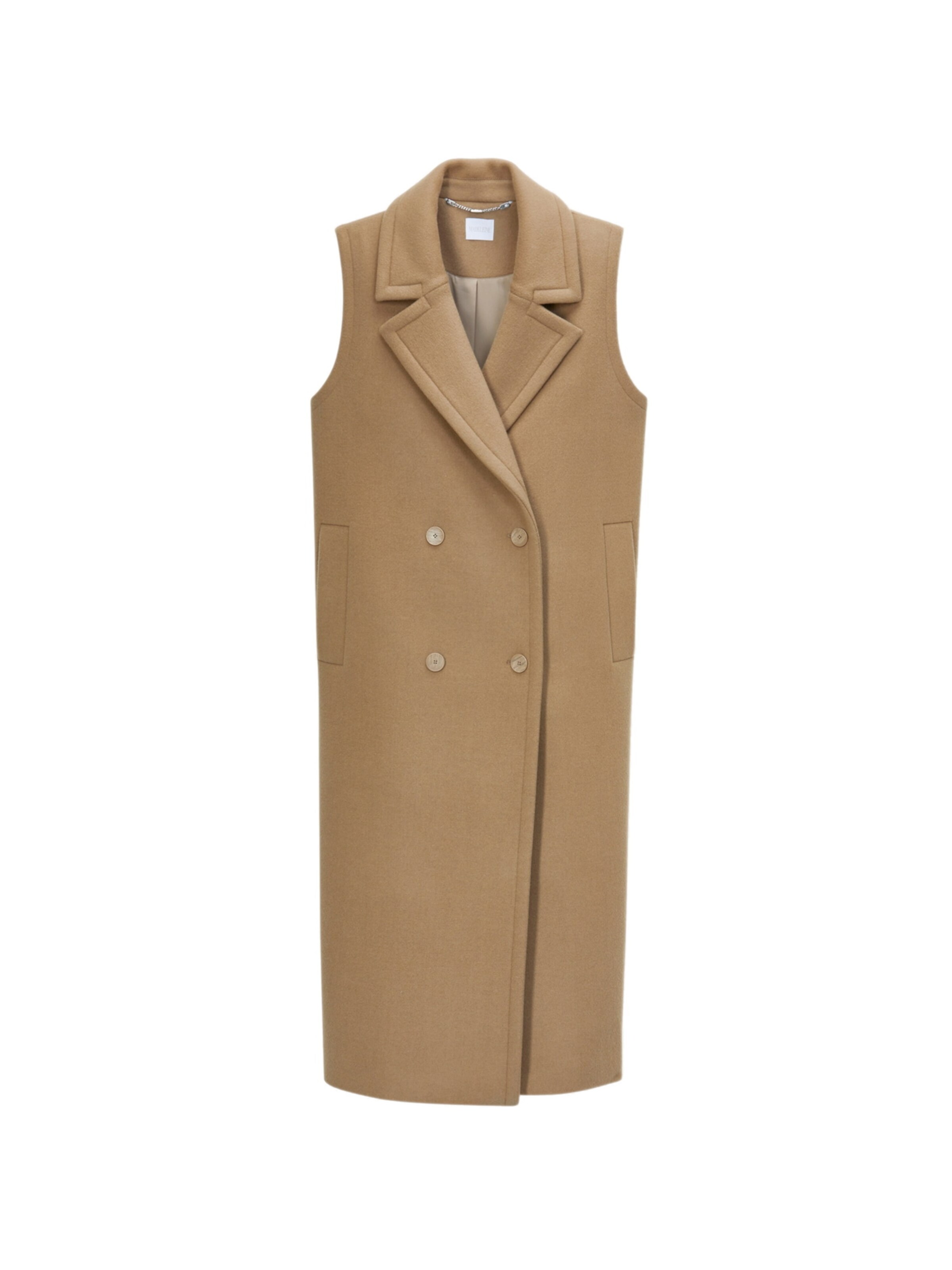 MADELEINE Bodywarmer in Beige: voorkant