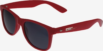 Lunettes de soleil MSTRDS en rouge : devant