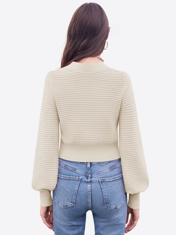 Imily Bela Pullover i beige: tilbage