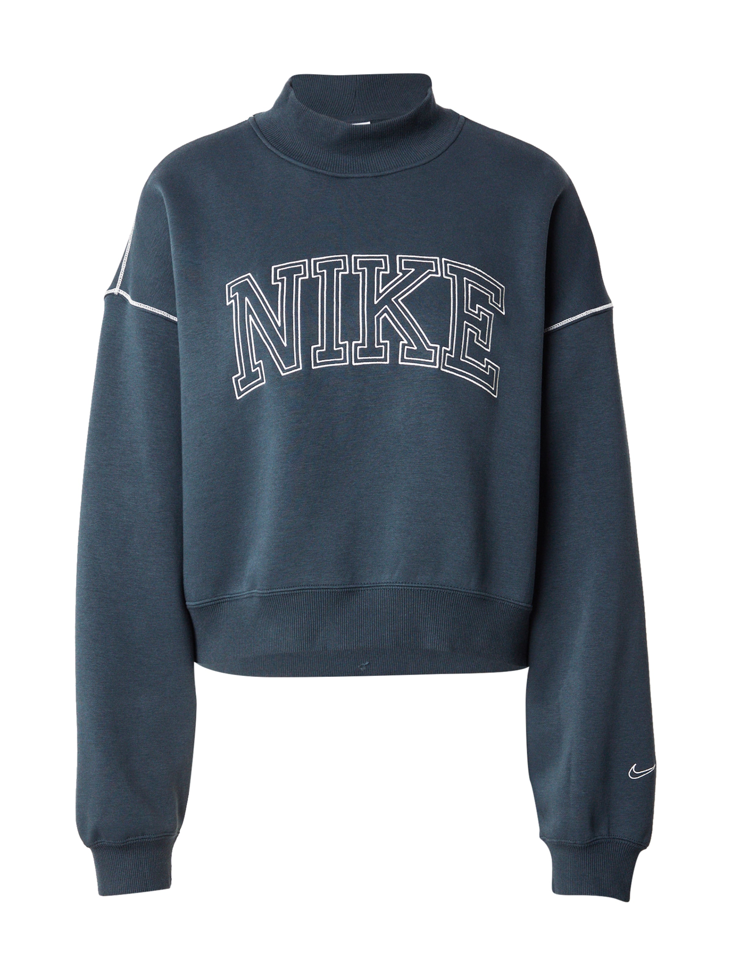 Bluză de molton 'Phoenix Fleece' de la Nike Sportswear pe verde: față