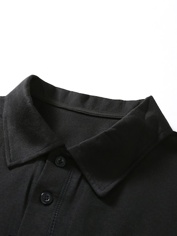 YOUTHUP Shirt 'Büroalltag' in Black