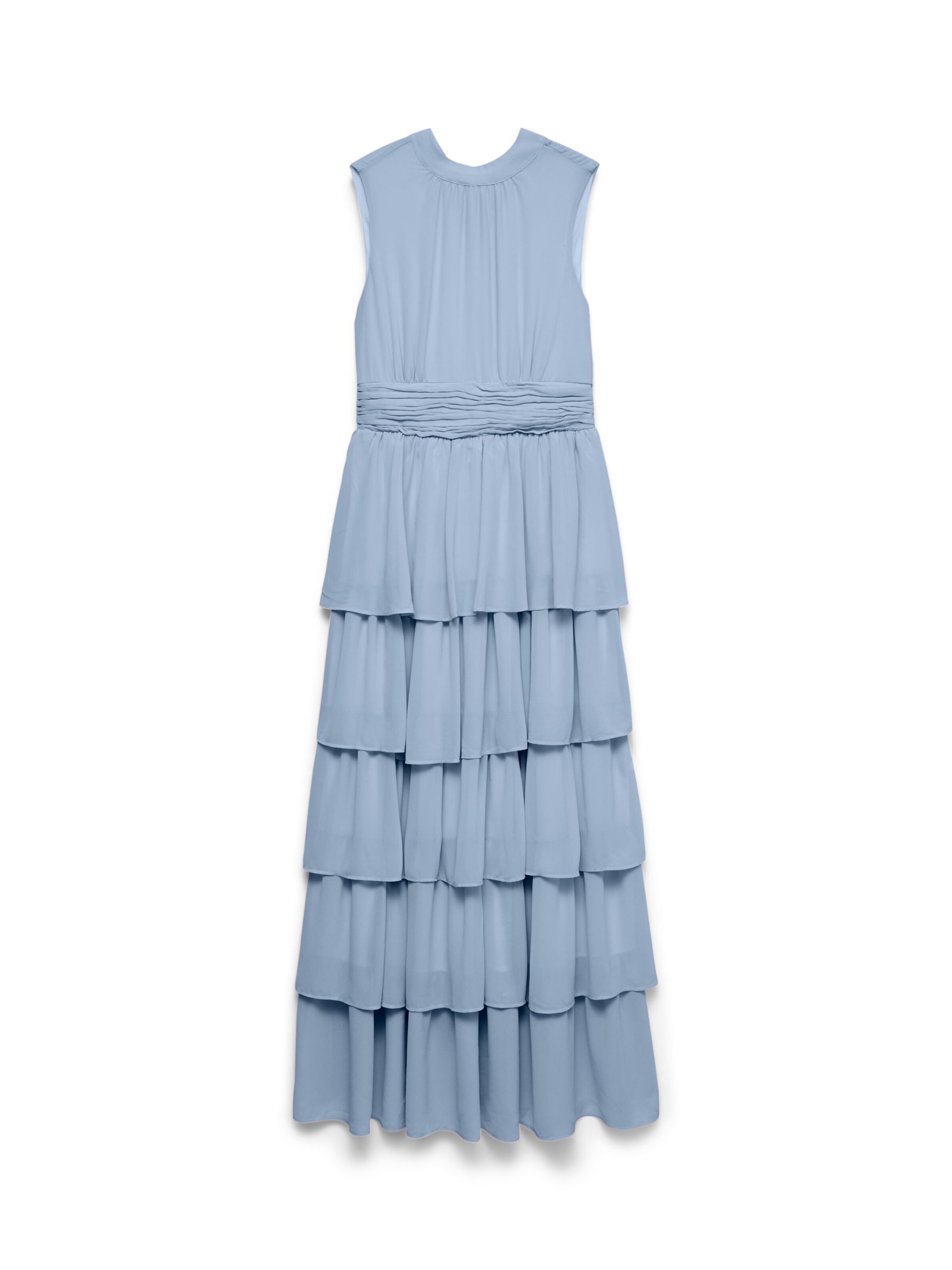 VERO MODA Jurk 'VMSERENA' in Blauw: voorkant