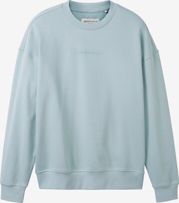 TOM TAILOR DENIM Sweatshirt in Blau: predná strana