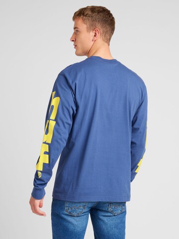 HUF - Camisa 'Megablast' em azul
