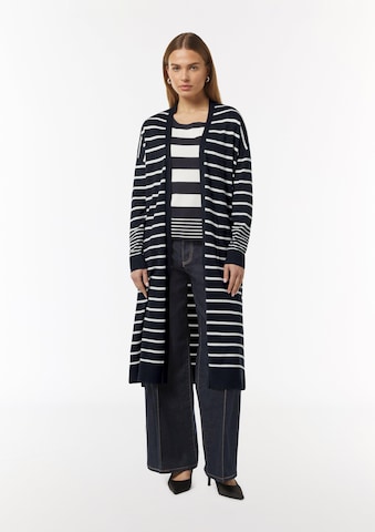 COMMA Knit cardigan in Blue: front