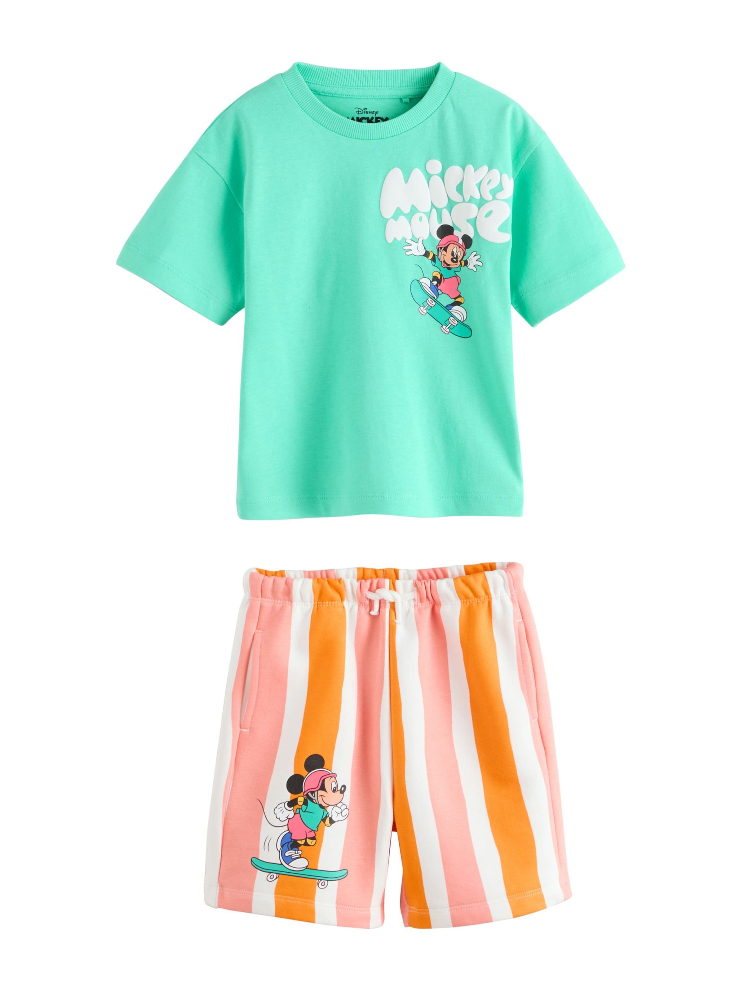 Next - Conjunto 'Mickey Mouse' en verde: frente