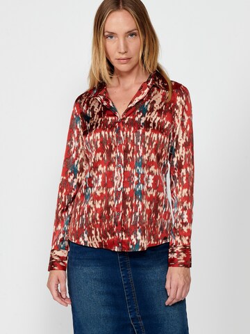 KOROSHI Blouse in Red