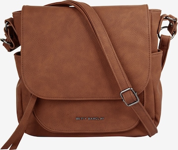 Sac à bandoulière Betty Barclay en marron : devant