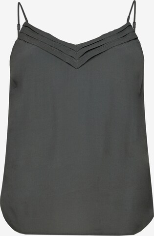 Guido Maria Kretschmer Curvy Top 'Mara' in Grey: front