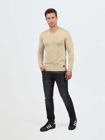 BLEND - Pullover 'Lasse' em bege