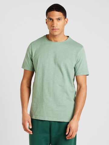 T-Shirt QS en vert : devant