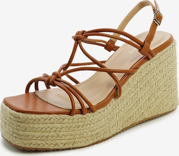 Findlay Sandal 'AVEIRO' in Brown: front