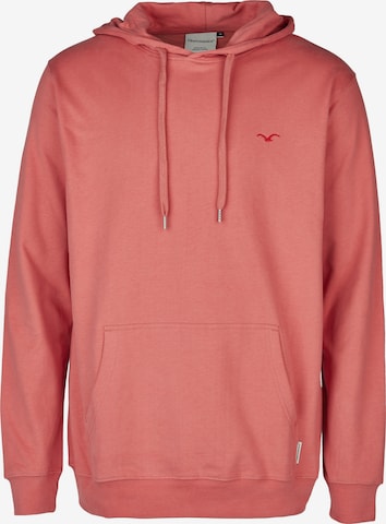 Cleptomanicx Hoodie 'Ligull' in Rot: Vorderseite