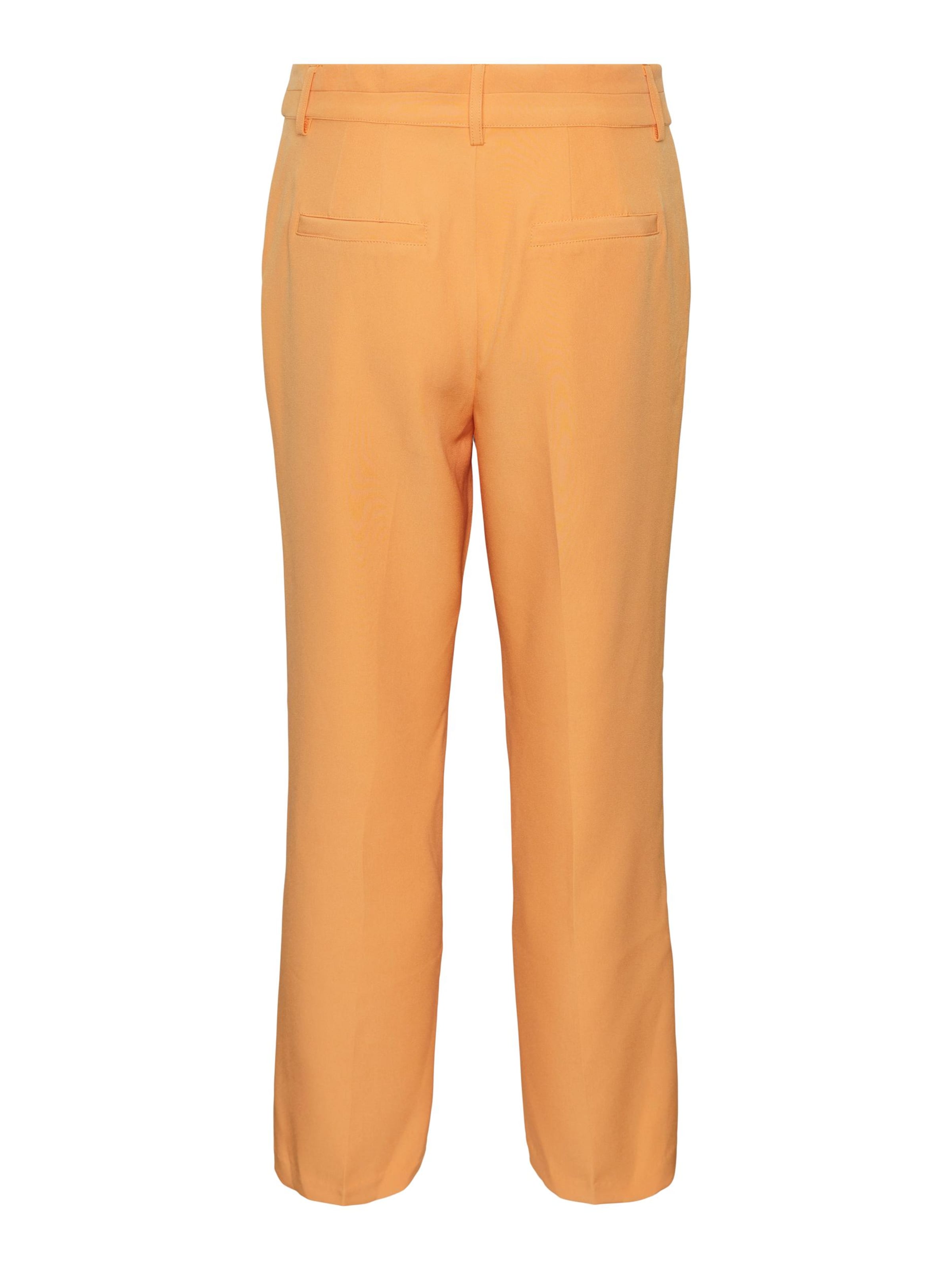 YAS Na zvonec Hlače na rob 'BLURIS' | oranžna barva