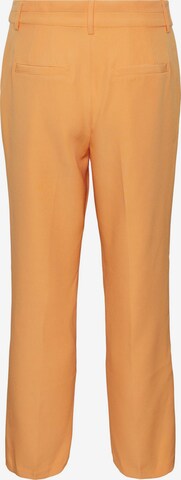 Y.A.S Flared Pleated Pants 'BLURIS' in Orange