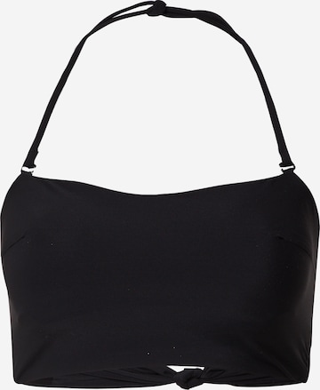 ETAM - Bandeau Top de biquíni em preto: frente