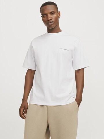 T-Shirt 'JORAvondale' JACK & JONES en blanc : devant