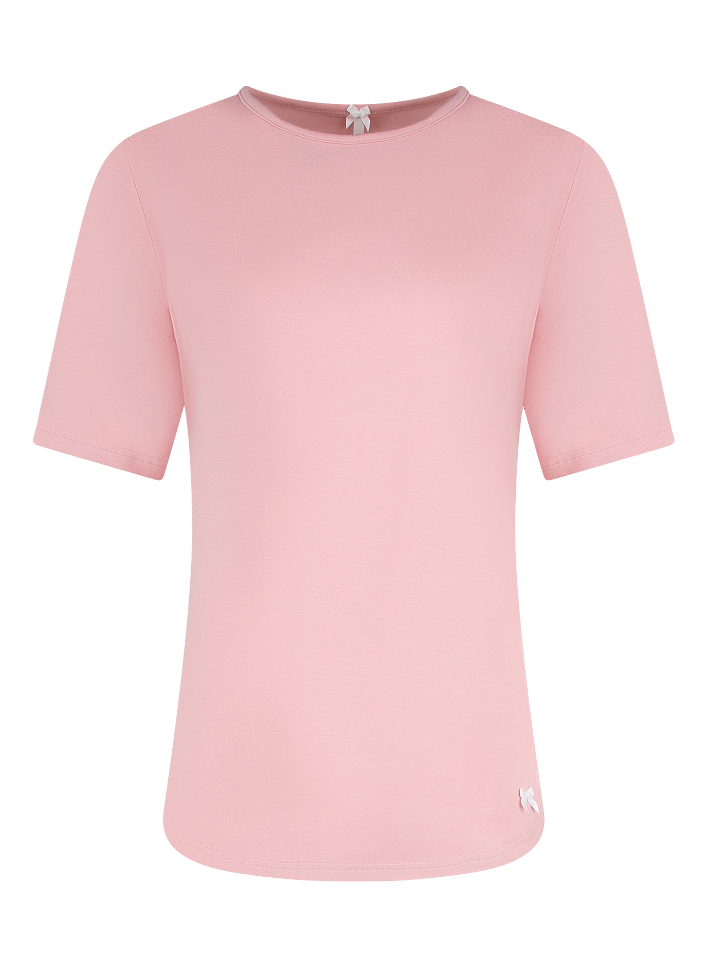 Camicia da notte di Sanetta in rosa: frontale