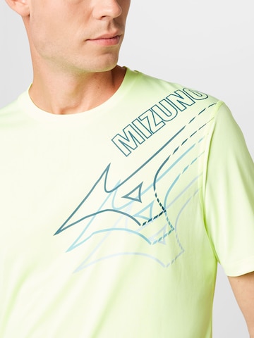 T-Shirt fonctionnel MIZUNO en vert