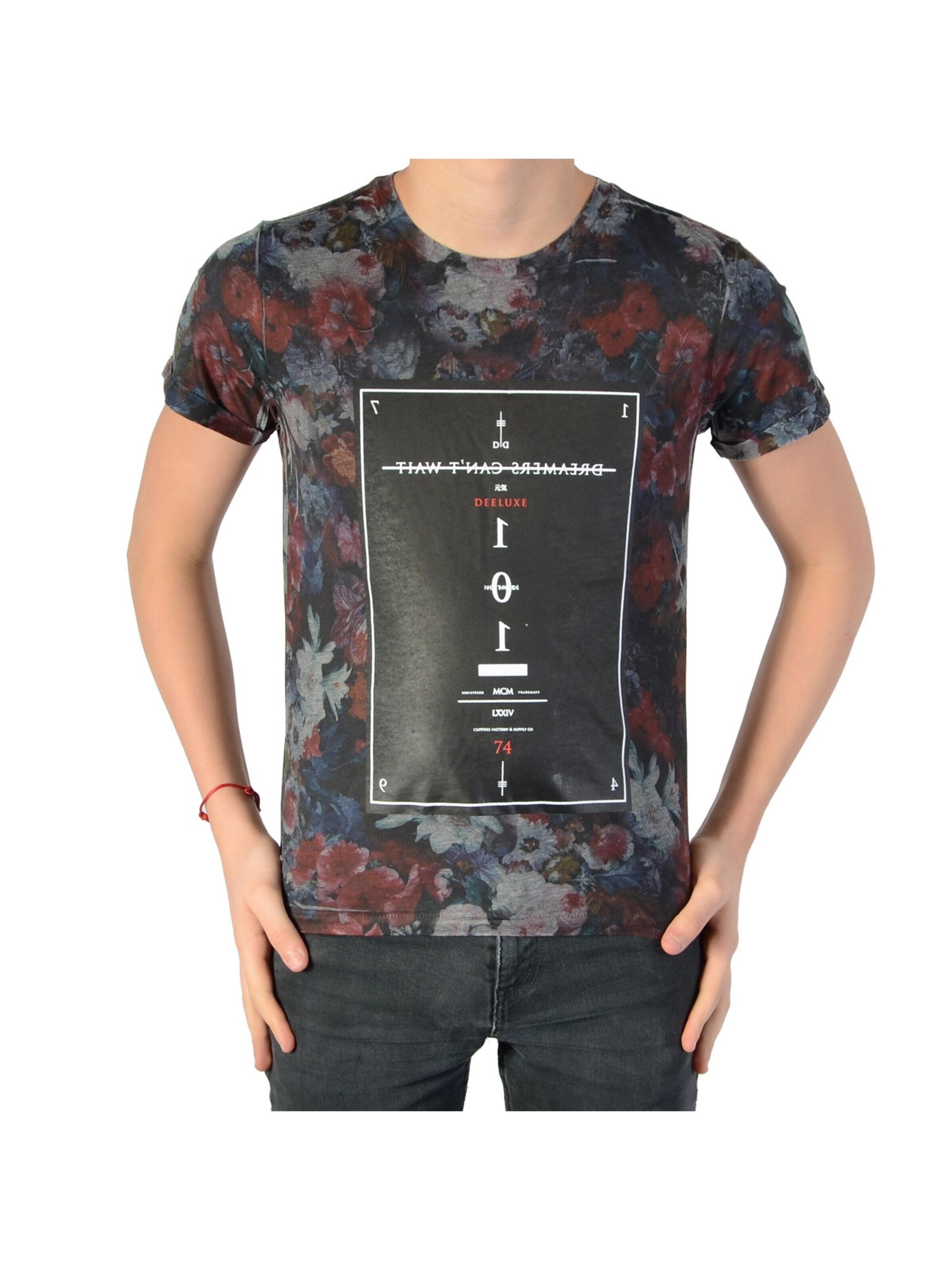 Deeluxe Shirt‌‌‌ in Grau: Vorderseite
