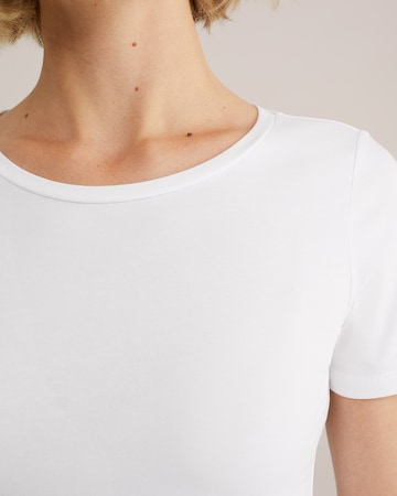 T-shirt WE Fashion en blanc
