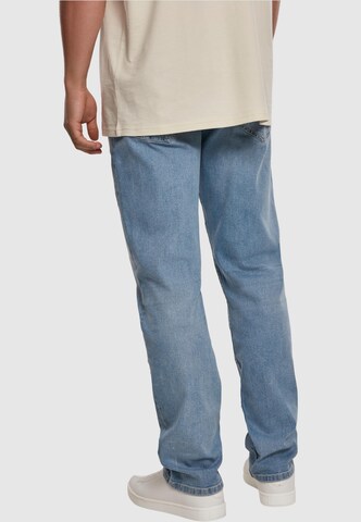 Urban Classics Regular Jeans in Blauw