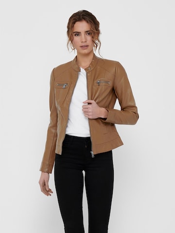 ONLY Between-season jacket 'Bandit' in Brown: front