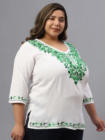 PfauGermany Oversized Shirt 'Regular' in White