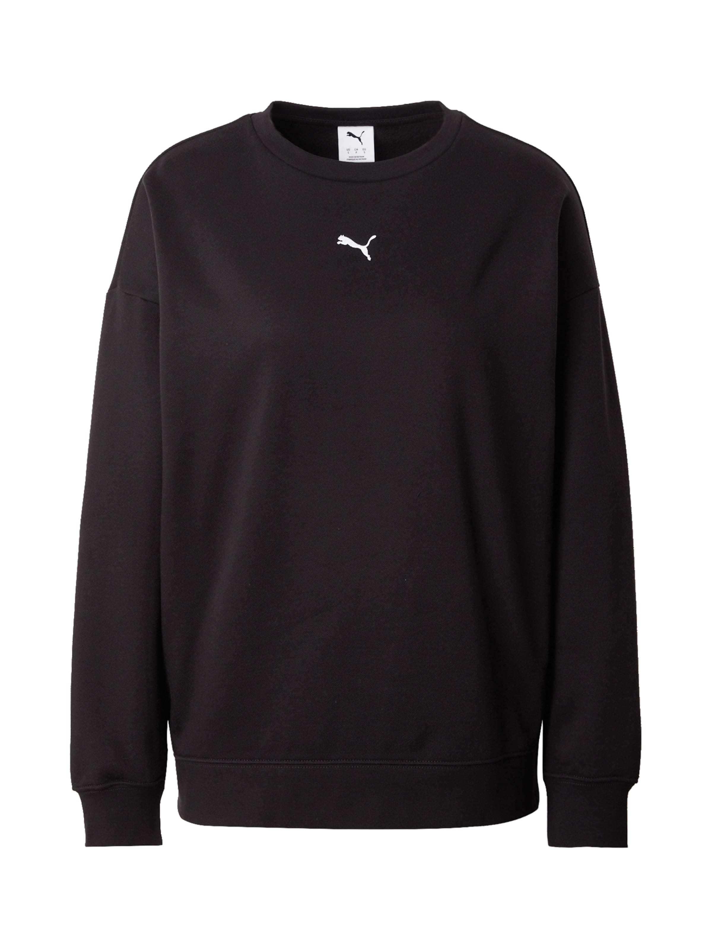 juoda PUMA Sportinio tipo megztinis 'ESS': priekis