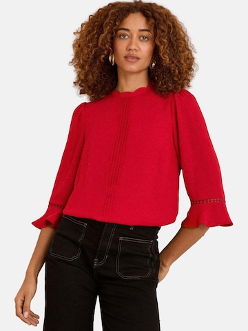 Bluză de la love & roses pe roșu: față