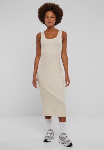 Urban Classics Dress in Beige: front