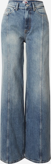 Tommy Jeans Jeans 'CLAIRE WIDE LEG' in Navy / Blue denim / Light brown / bright red, Item view