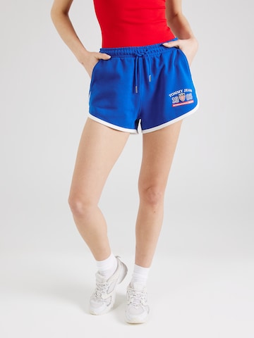 Tommy Jeans Regular Shorts 'ARCHIVE GAMES' in Blau: predná strana