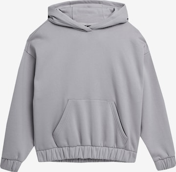 4F Sportief sweatshirt in Grijs: voorkant