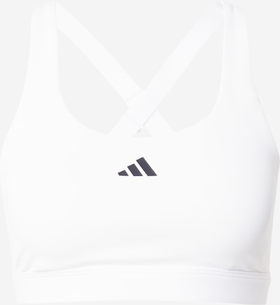 ADIDAS PERFORMANCE Sports Bra 'Tlrdreact High Support' in Black / White, Item view