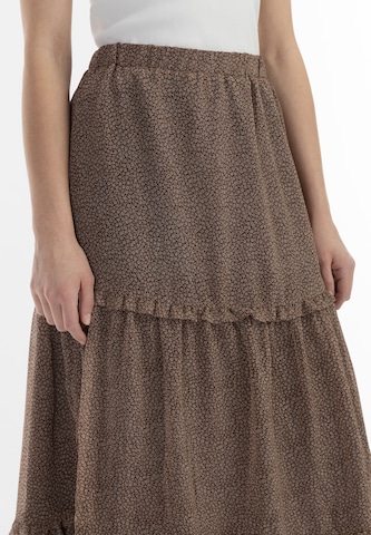 DreiMaster Vintage Skirt in Brown