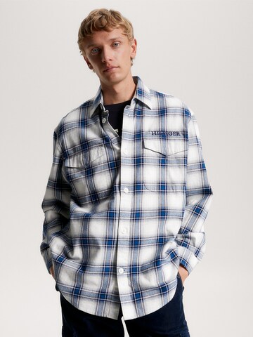 TOMMY HILFIGER Comfort fit Button Up Shirt in Blue: front