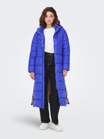 ONLY Zimný kabát 'Cammie' - Modrá